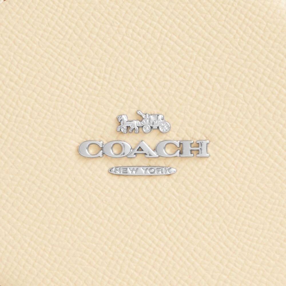 Coach Outlet Lemon Coin Case - Picture 2 of 6